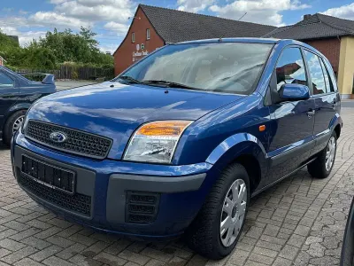 Gebraucht Ford Fusion Style 80 PS (58 kW) 2008 Blau Kleinwagen