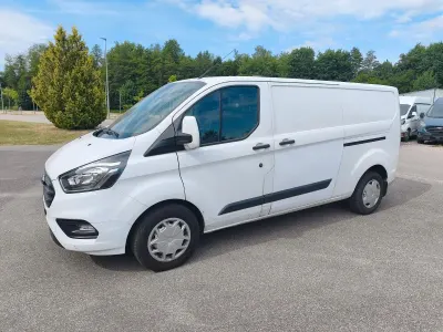 Gebraucht Ford Transit Custom 170 PS (125 kW) 2018 Weiß Van / Kleinbus