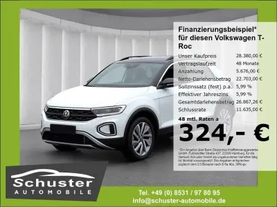 Gebraucht VW T-Roc Goal 150 PS (110 kW) 2025 Weiß SUV