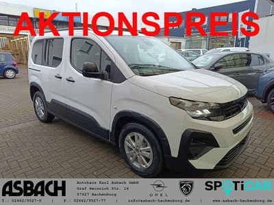 Neu Peugeot Rifter Allure 131 PS (96 kW) 2025 Weiss Van / Kleinbus