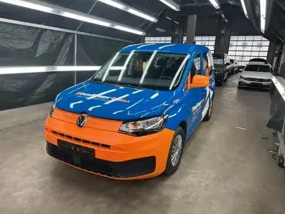 Occasion VW Caddy 102 ch (75 kW) 2022 Bleue Monospace