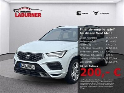 Second-hand Seat Ateca FR 150 CP (110 kW) 2023 Alb SUV