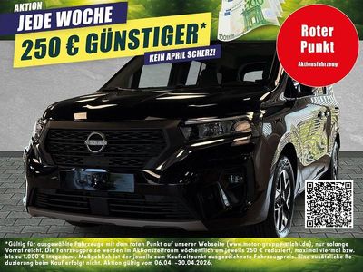 Neu Nissan Townstar N-Connecta 131 PS (96 kW) 2025 Schwarz Van