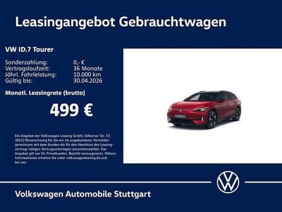Gebraucht VW ID.7 GTX 250 kW (340 PS) 2025 Rot Kombi