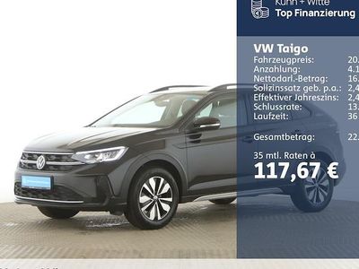 Gebraucht VW Taigo Goal 95 PS (69 kW) 2025 Deep black perleffekt SUV