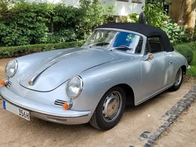 Gebraucht Porsche 356 75 PS (55 kW) 1965 Silber Cabrio