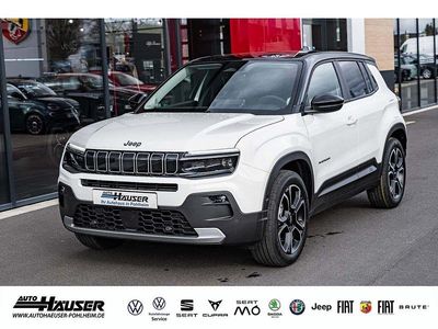 Neu Jeep Avenger EV Summit 114 kW (156 PS) 2025 Snow white / dach volcano blac SUV