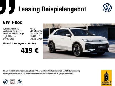 Neu VW T-Roc R-line 150 PS (110 kW) 2026 SUV