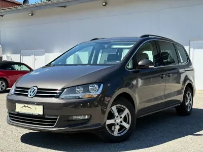 Gebraucht VW Sharan Comfortline 140 PS (102 kW) 2014 Schwarz Van / Kleinbus