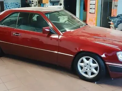 Gebraucht Mercedes 230 132 PS (97 kW) 1992 Rot Coupé
