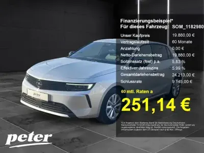 Gebraucht Opel Astra Edition 131 PS (96 kW) 2025 Kristall silber () Kleinwagen