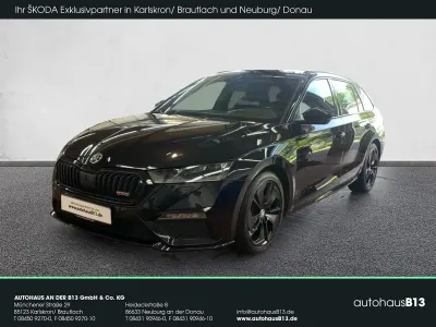 Gebraucht Skoda Octavia RS 200 PS (147 kW) 2022 Blackmagic perleffekt Kombi