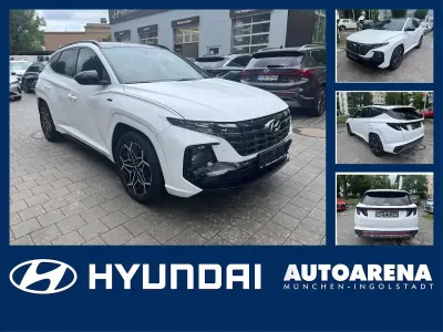 Gebraucht Hyundai Tucson N Line 180 PS (132 kW) 2022 Polar white / sol SUV