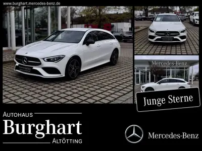 Gebraucht Mercedes CLA180 Shooting Brake Business 136 PS (100 kW) 2023 Unilack polarweiß Kombi