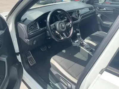 Gebraucht VW T-Roc Sportline 190 PS (139 kW) 2019 Pure white/ dach schwarz SUV