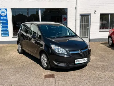 Used Opel Meriva Active 101 HP (74 kW) 2014 Black Minivan