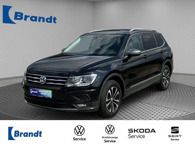 Deep black perleffekt (metallic) Gebraucht 2021 VW Tiguan Allspace United SUV | 23.490 € (Superpreis)