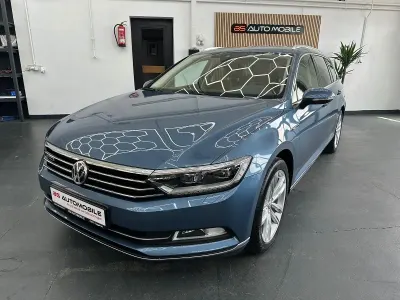 Usata VW Passat Highline 190 CV (139 kW) 2015 Blu Station wagon