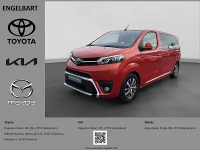 Gebraucht Toyota Proace Verso Executive 177 PS (130 kW) 2021 Karneolorange Kombi