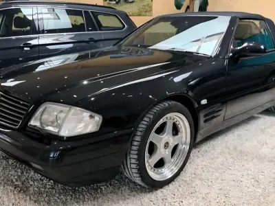 Gebraucht Mercedes SL320 224 PS (164 kW) 1999 Schwarz Cabrio