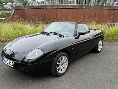 Gebraucht Fiat Barchetta 131 PS (96 kW) 1998 Schwarz Cabrio