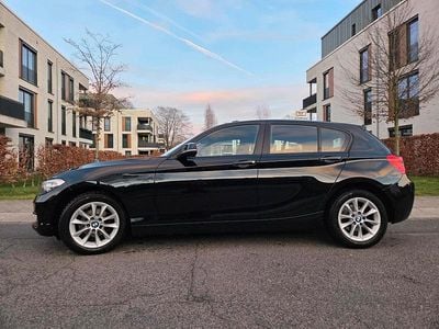 Gebraucht BMW 118 Sport Line 136 PS (100 kW) 2017 Schwarz Kleinwagen