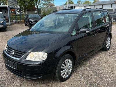 Gebraucht VW Touran Trendline 105 PS (77 kW) 2006 Schwarz Van / Kleinbus