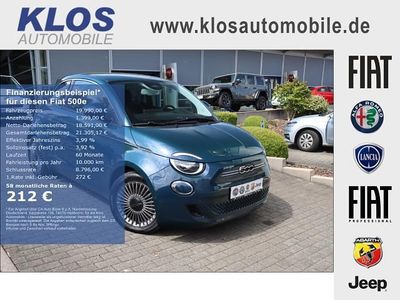 Brugt Fiat 500e Style 86 kW (118 HK) 2023 Grøn Sedan