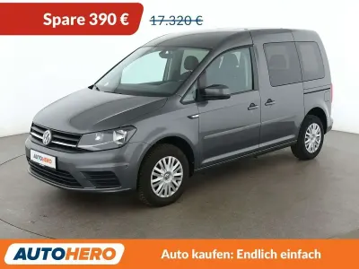 Gebraucht VW Caddy Trendline 102 PS (75 kW) 2018 Indiumgrau Van / Kleinbus