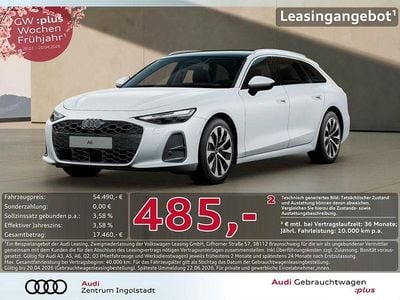 Gebraucht Audi A6 Ambiente 204 PS (150 kW) 2025 Gletscherweiß metallic Kombi