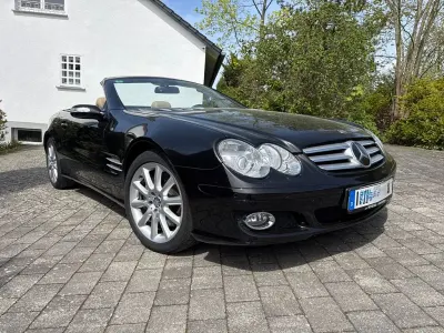 Używany Mercedes SL500 387 KM (284 kW) 2007 Czarny Kabriolet