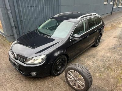 Gebraucht VW Golf VI Highline 105 PS (77 kW) 2010 Schwarz Kleinwagen
