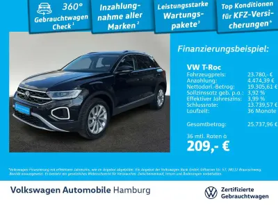Occasion VW T-Roc Style 150 ch (110 kW) 2023 Noir SUV