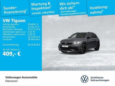 Delfingrau metallic Gebraucht 2023 VW Tiguan R-line SUV | 39.490 € (Etwas zu teuer)