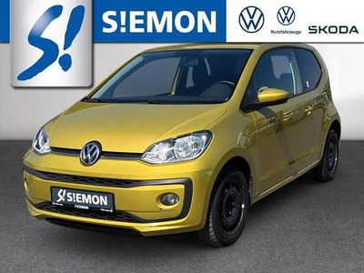 Gebraucht VW up! Sound 75 PS (55 kW) 2017 Gelb Kleinwagen