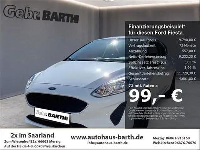Usata Ford Fiesta Trend 71 CV (52 kW) 2019 Bianco Utilitaria