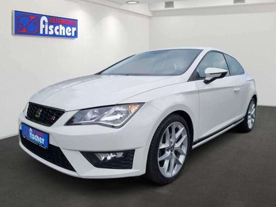 gebraucht Seat Leon SC 2.0 TDI FR DCC 18 Zoll Leder/Stoff