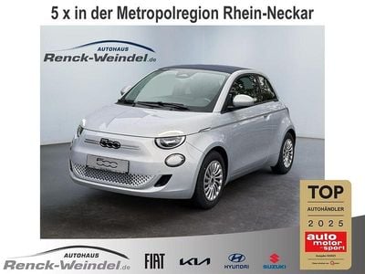 Neu Fiat 500e 69 kW (95 PS) 2025 Blau Cabrio