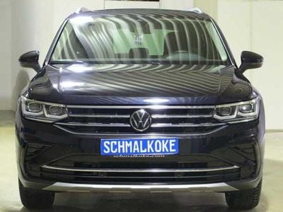 Gebraucht VW Tiguan Elegance 150 PS (110 kW) 2022 Deep black pearlescent (metallic) SUV