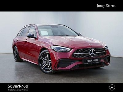 Second-hand Mercedes C300e AMG 313 CP (230 kW) 2025 Roșu Berlinǎ