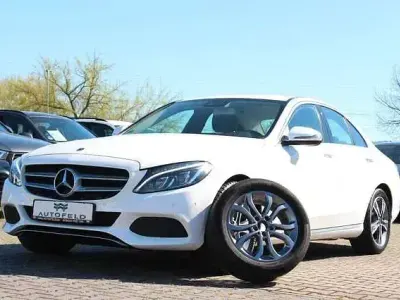 Usata Mercedes C180 Avantgarde 156 CV (114 kW) 2018 Bianco Berlina