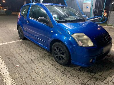 Gebraucht Citroën C2 60 PS (44 kW) 2005 Blau Kleinwagen