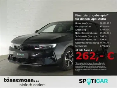 Gebraucht Opel Astra 131 PS (96 kW) 2024 Karbon schwarz Kleinwagen