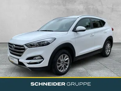Gebraucht Hyundai Tucson Style 177 PS (130 kW) 2017 Weiß SUV