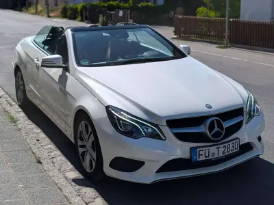 Gebraucht Mercedes E200 184 PS (135 kW) 2013 Weiß Cabrio