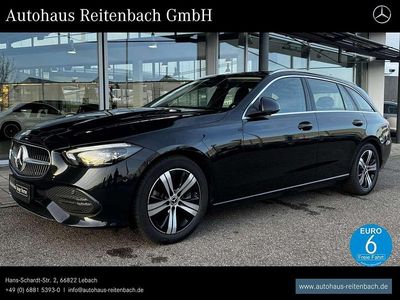 Lack obsidianschwarz Gebraucht 2023 Mercedes C220 Avantgarde Kombi | 33.888 € (Fairer Preis)