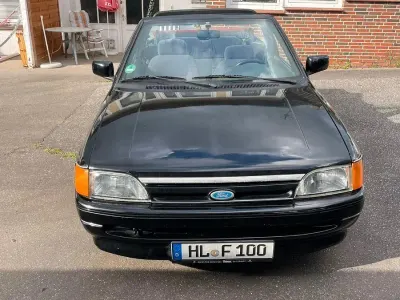 Gebraucht Ford Escort 105 PS (77 kW) 1991 Schwarz Cabrio
