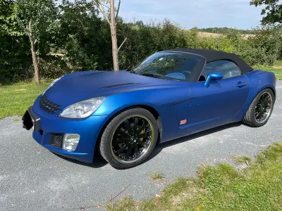 Brugt Opel GT 264 HK (194 kW) 2008 Blå Cabriolet
