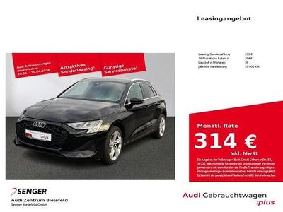 Gebraucht Audi A3 Ambiente 116 PS (85 kW) 2025 Schwarz Limousine