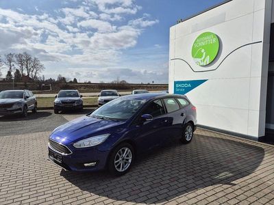Gebraucht Ford Focus Business Edition 125 PS (91 kW) 2018 Blau Kombi